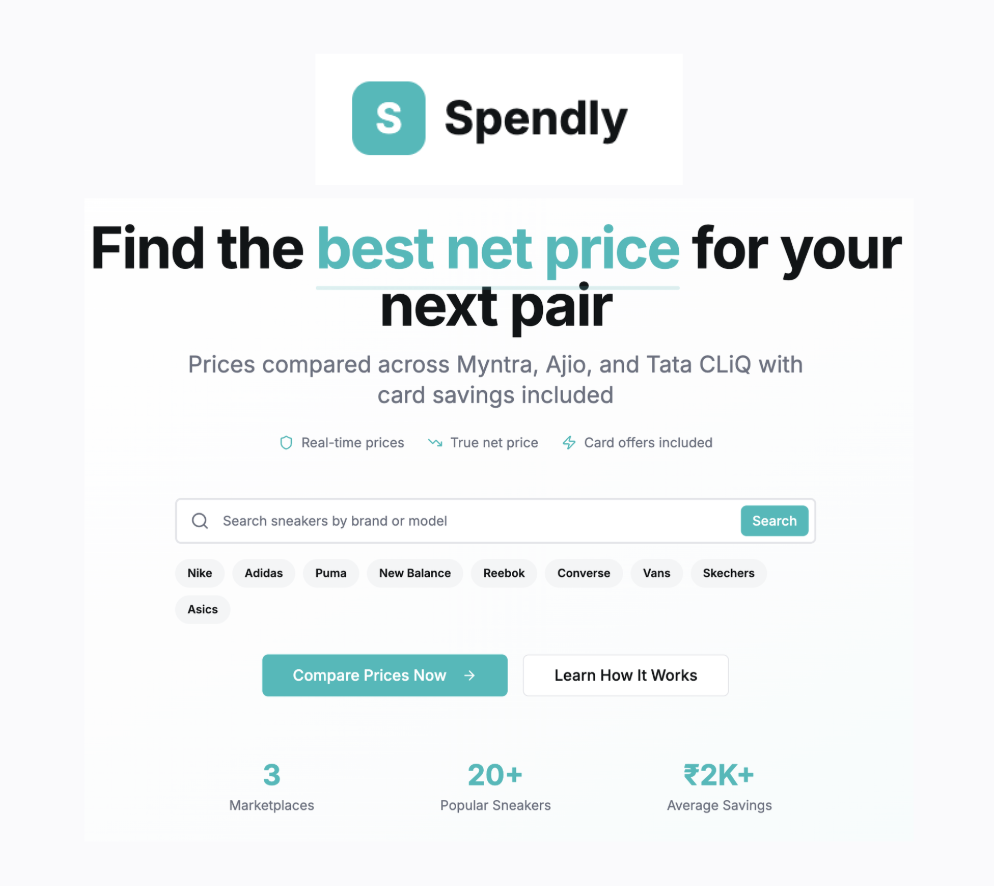 Spendly MVP